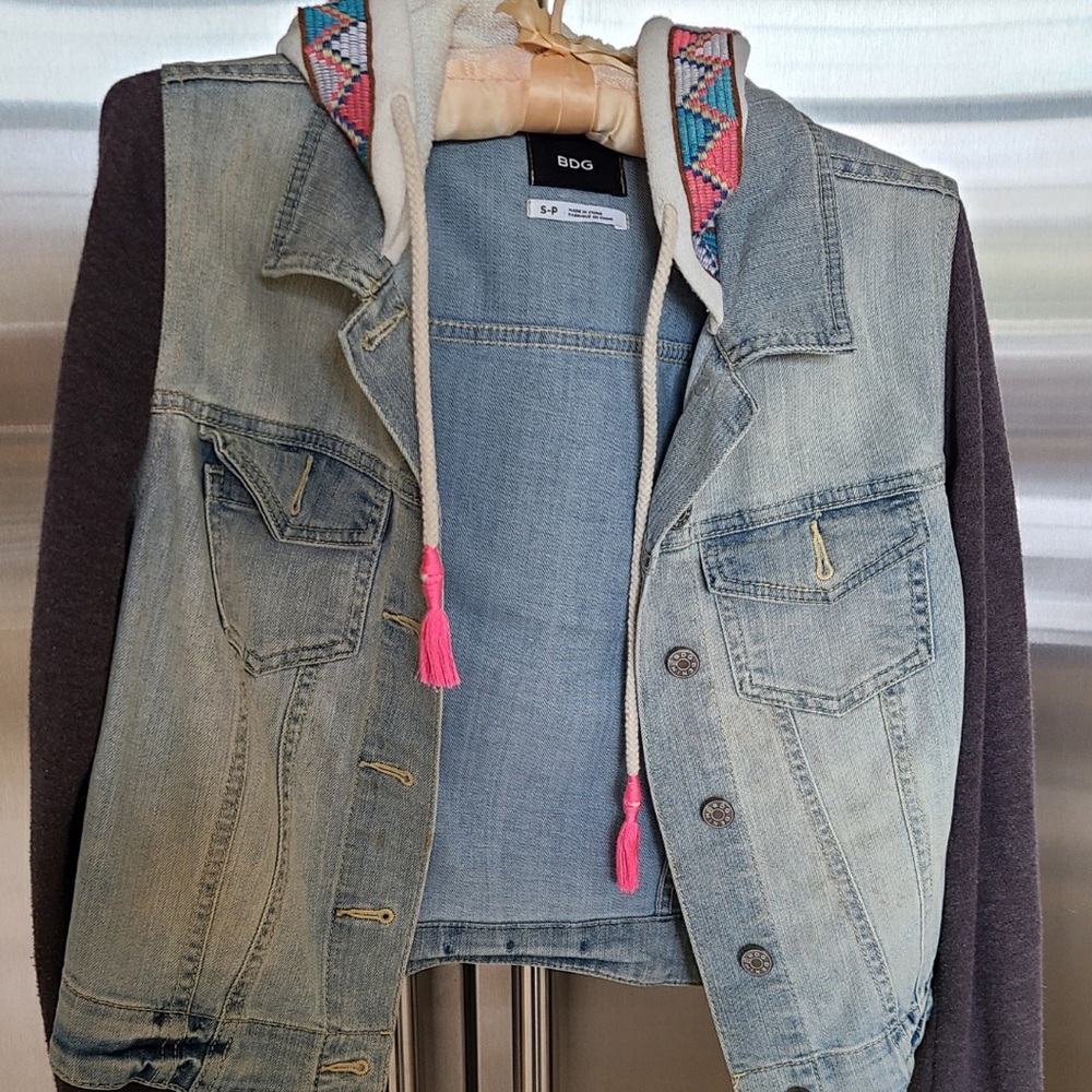 BDG denim sweater